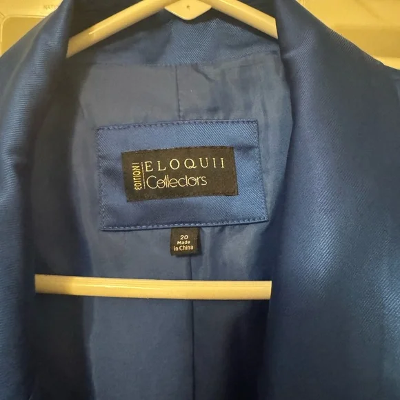Eloquii Royal Blue Suit Set - Picture 2 of 11